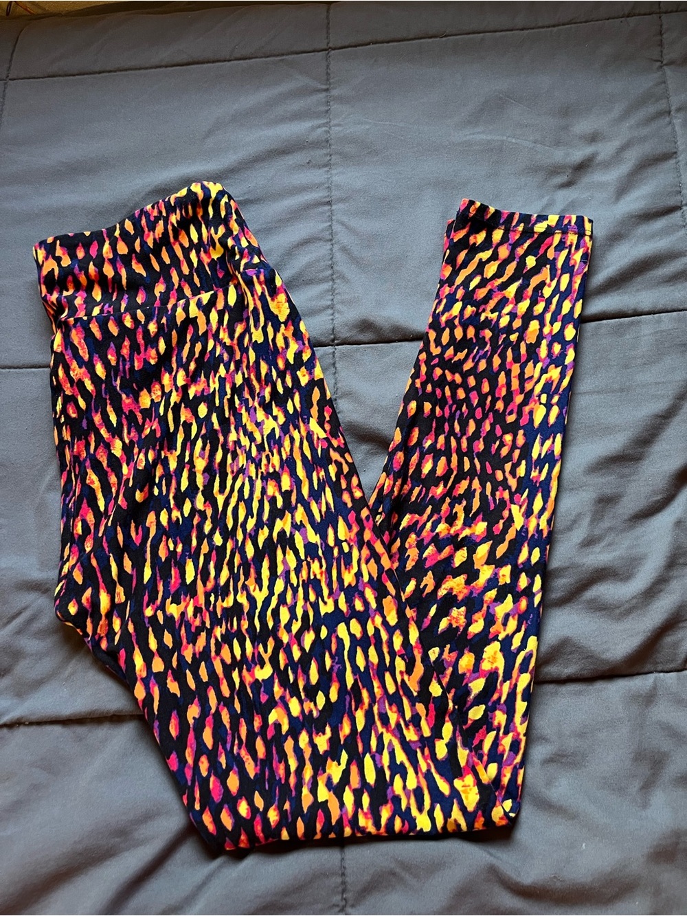 LuLaRoe Vibrant Multi-Color Leggings